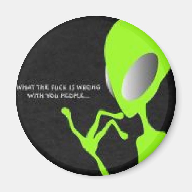 Alien Humour Magnet (Front)