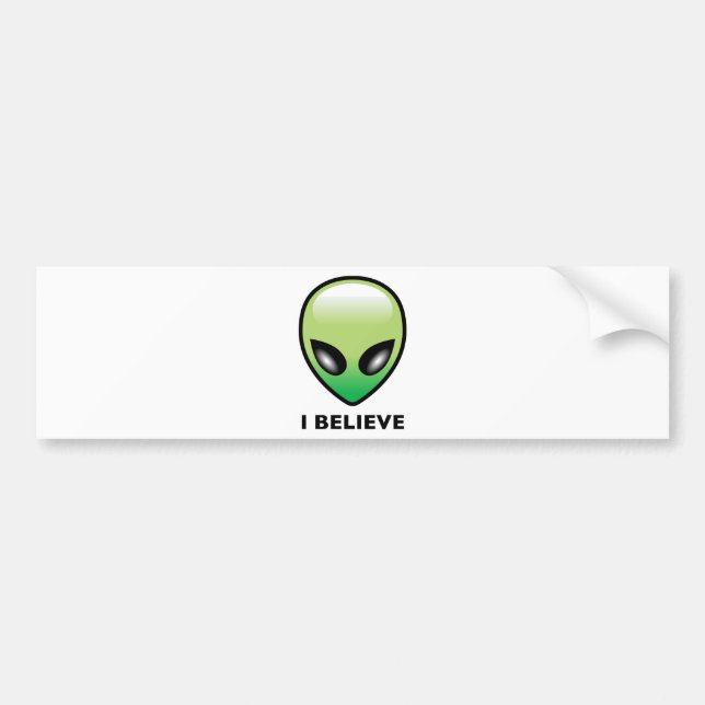 Alien: I Believe Bumper Sticker (Front)