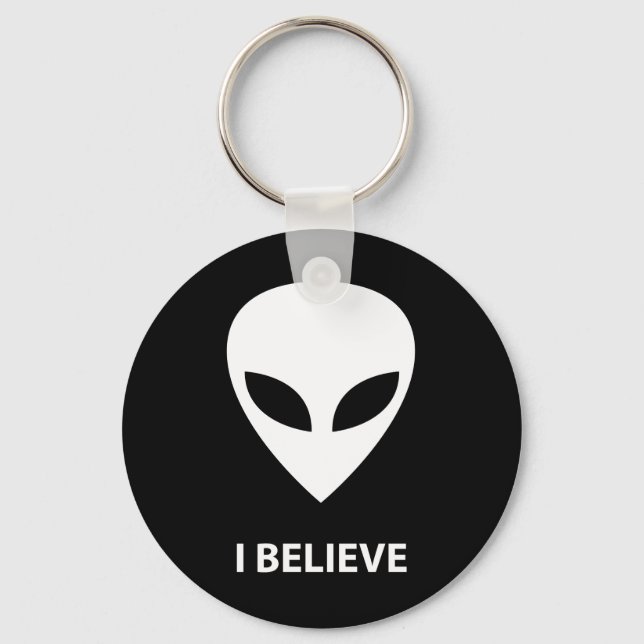 ALIEN I Believe Keychain (Front)