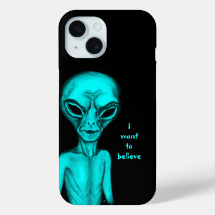 Alien , I want to believe iPhone 15 Case