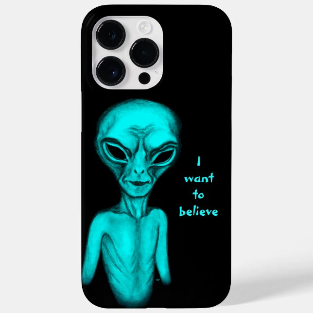 Alien , I want to believe Case-Mate iPhone Case (Back)