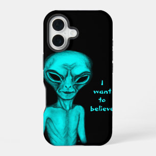 Alien , I want to believe iPhone 16 Case