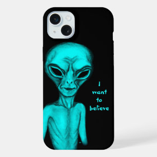 Alien , I want to believe iPhone 15 Plus Case
