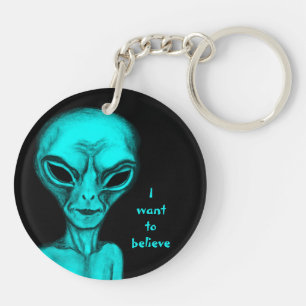 Alien , I want to believe Key Ring
