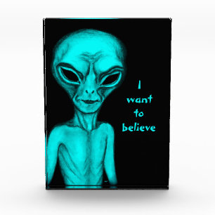 Alien , I want to believe Photo Block