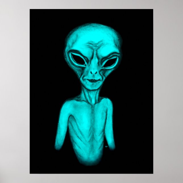 Alien , I want to believe Poster (Front)