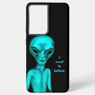 Alien , I want to believe Samsung Galaxy Case