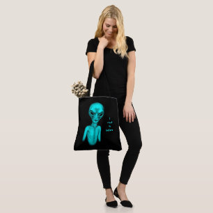 Alien , I want to believe Tote Bag