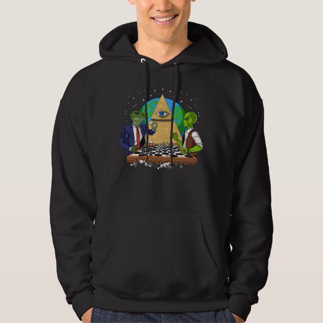 Alien Illuminati Hoodie (Front)