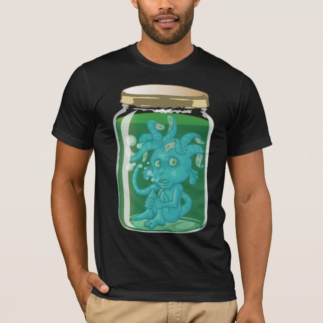 Alien in a jar T-Shirt (Front)