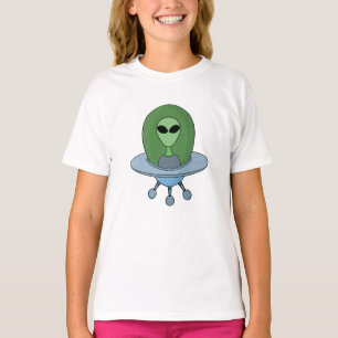 Alien in his little spaceship T-Shirt