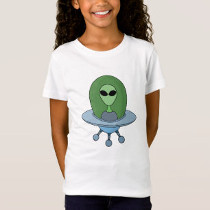 Alien in his little spaceship T-Shirt