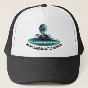 Alien in UFO Hat