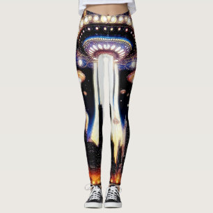 Alien Invasion 1 Leggings