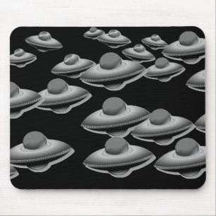 Alien Invasion Mouse Pad