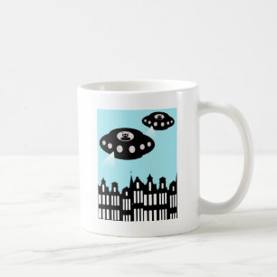 Alien invasion of Amsterdam Coffee Mug