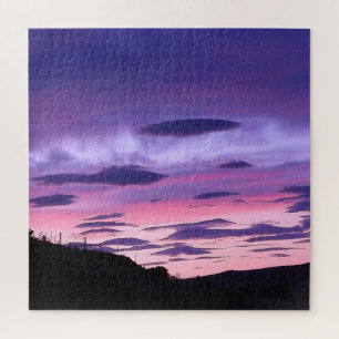 Alien Invasion Sunset Jigsaw Puzzle