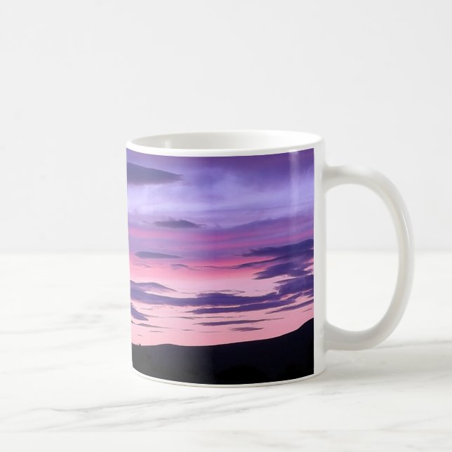 Alien Invasion Sunset Mug (Right)