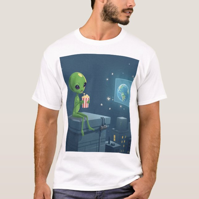 Alien Invasion tee-shirt T-Shirt (Front)