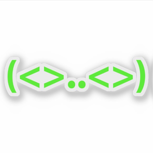 ALIEN Japanese Emoticon (Front)