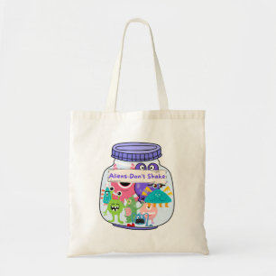 Alien jar tote bag