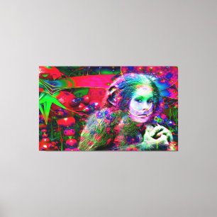 Alien Jungle Canvas Print