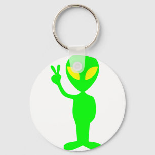 Alien Key Ring