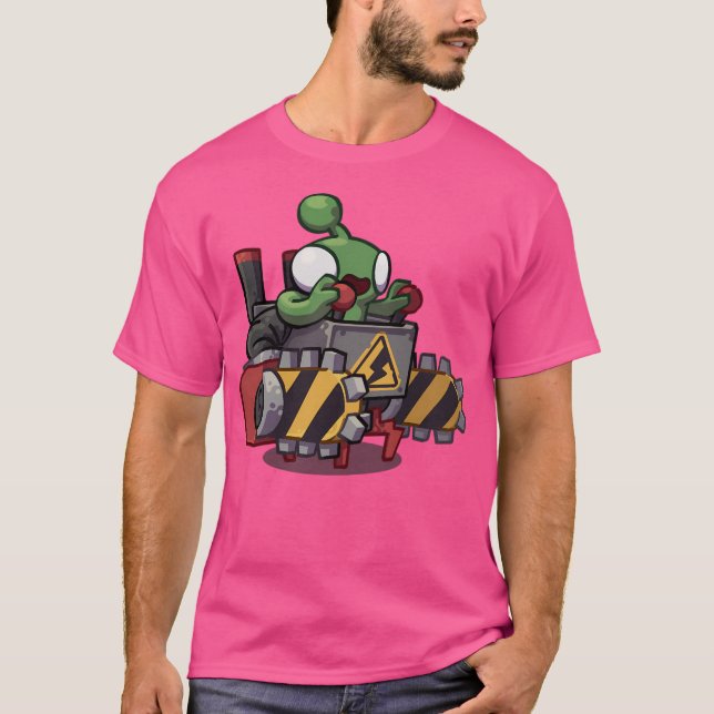 Alien Keyboarder T-Shirt (Front)