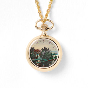 ALIEN LANDSCAPE,TREES,LAGOON HYPERION Sci Fi Watch