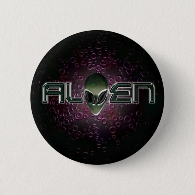 Alien Logo Button (Front)