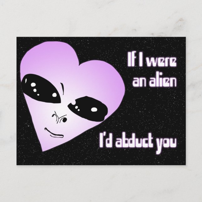 Alien Love Postcard (Front)