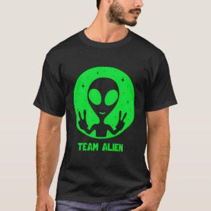 Alien Lover Men Women Kids Ufo Abduction Team Alie T-Shirt