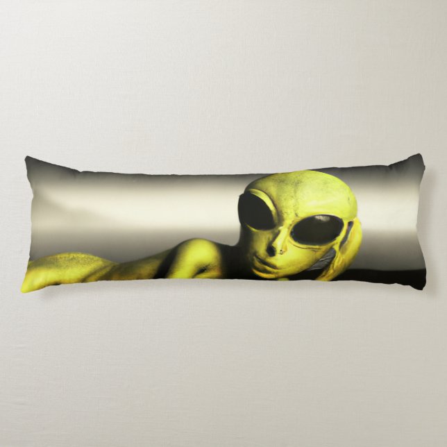 Alien lying down  body cushion (Front)