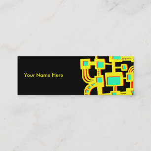 Alien Machine Mini Business Card