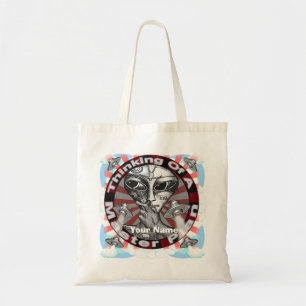 Alien Master Plan tote bag