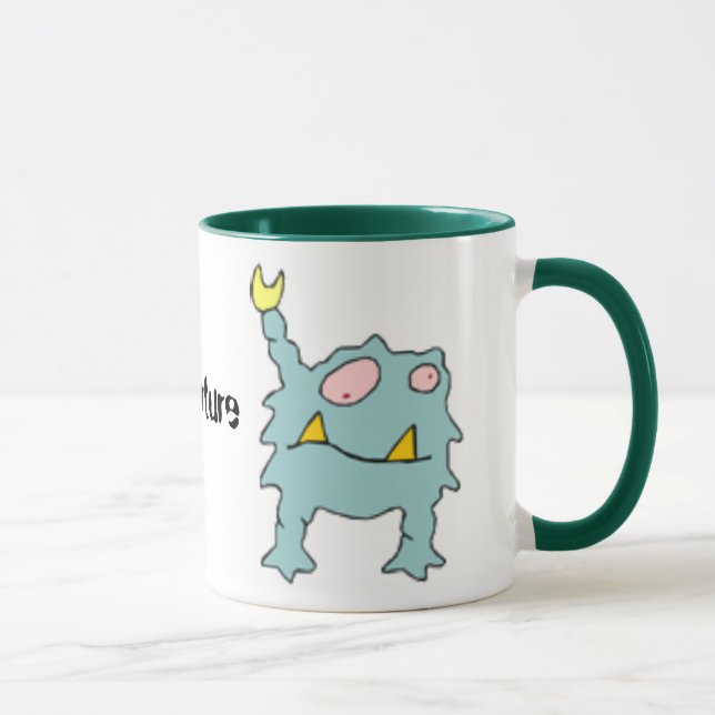 Alien Mutant Creature Mug (Right)