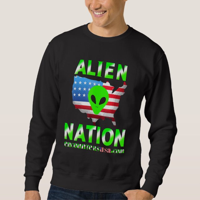 Alien Nation Encounters Usa Sweatshirt (Front)