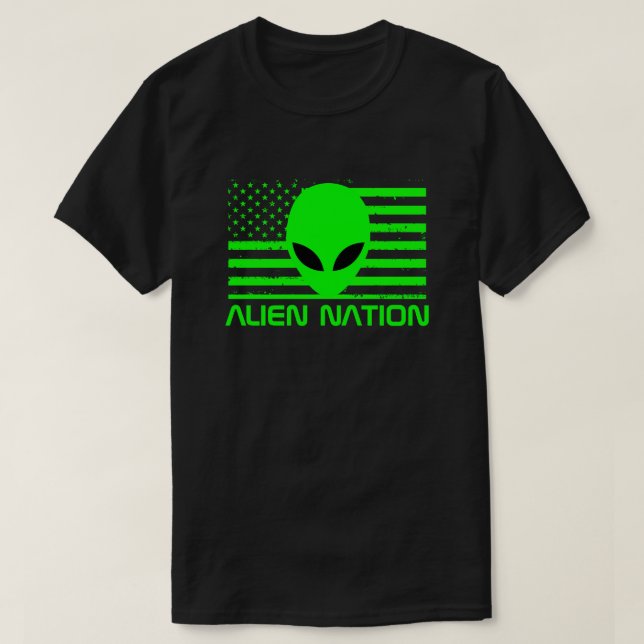 Alien Nation T-Shirt (Design Front)