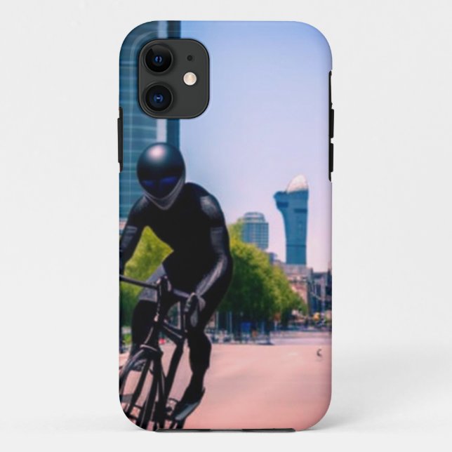 Alien nature earth digital art poster Case-Mate iPhone case (Back)