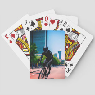 Alien nature earth digital art poster playing cards