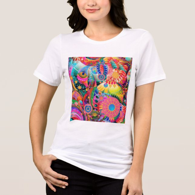Alien Nature Tri-Blend Shirt (Front)