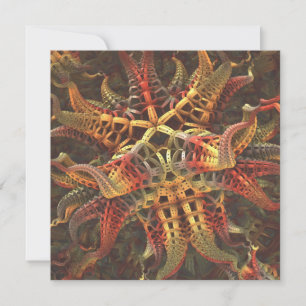 Alien Octopus Card