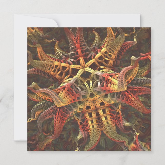 Alien Octopus  Card (Front)