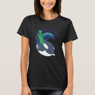 Alien Orca Whale Extraterrestrials  Alien Orca T-Shirt