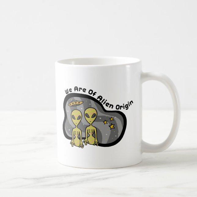 Alien Origin Coffee Mug (Right)