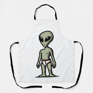 Alien Pants Apron