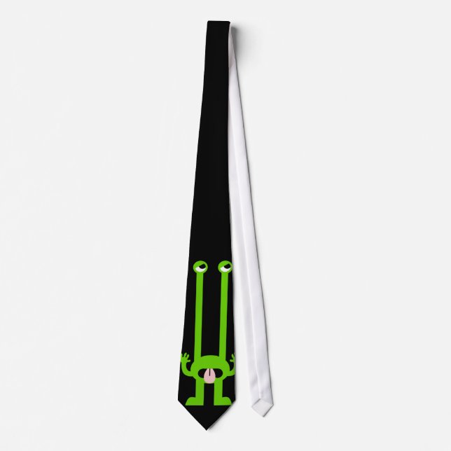 Alien Peekaboo Tie (Front)