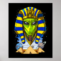 Alien Pharaoh Egypt Tutankhamun Ancient Annunaki