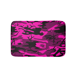 Alien Pink Camo Bath Mat