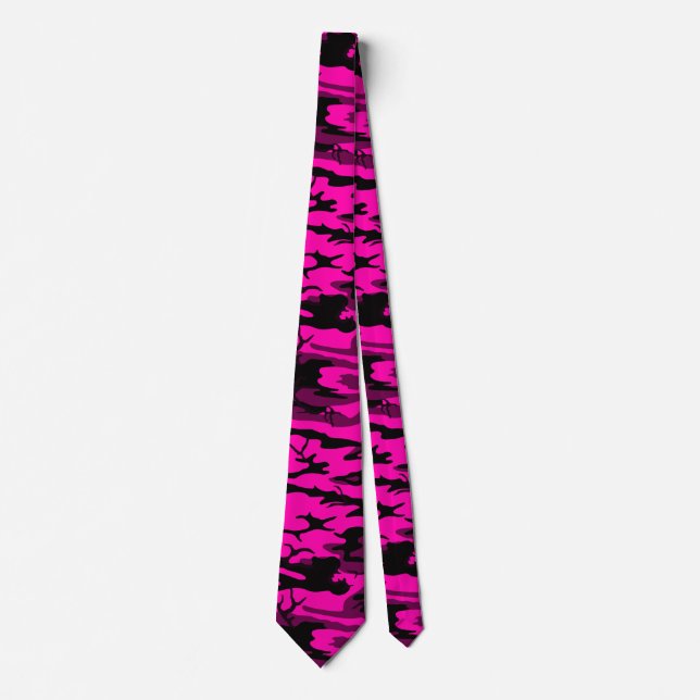 Alien Pink Camo Tie (Front)